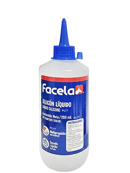 Silicona Líquida Facela, 500 ml