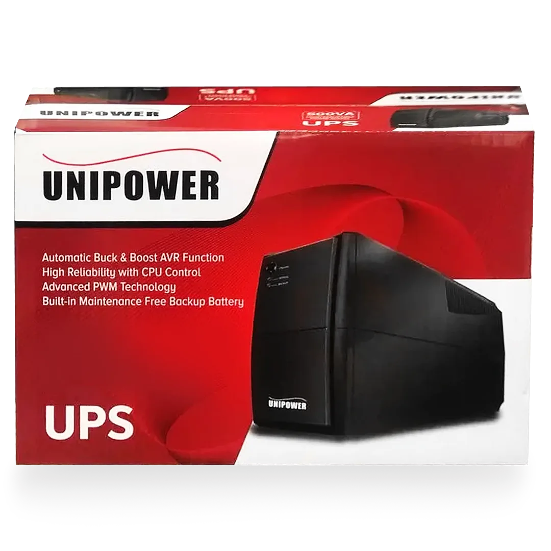 Protector de Voltaje UniPower UPS 500VA - 240W