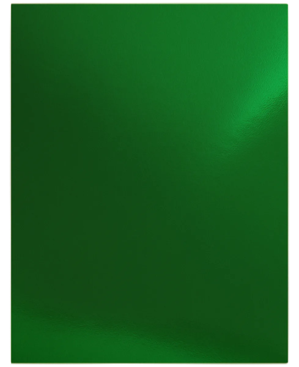 Lámina de Cartulina Verde Metálico 20" x 26"